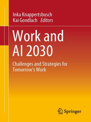cover image of Work and AI 2030